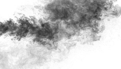 PNG Halloween black vapor effect hovering over an invisible object, perfect for spooky scenes, eerie atmospheres, horror themes, ghostly visuals