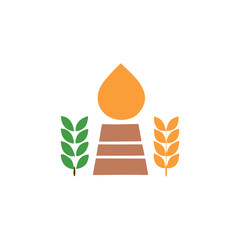 agriculture and eco-friendly themed vector logos.