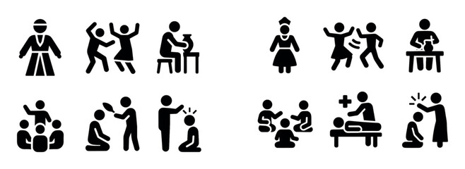 Fototapeta premium Cultural Tourism Icons