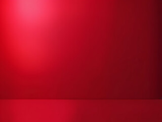 Fototapeta premium A vibrant red studio backdrop, perfect for product displays and presentations.