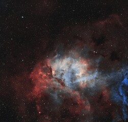 Lion nebula deep space object