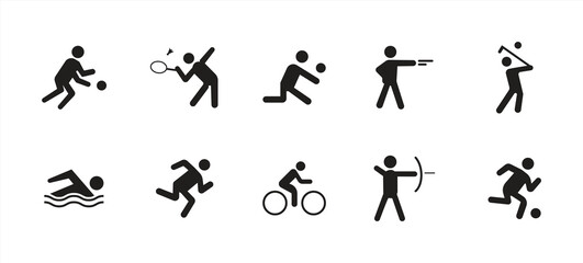 Sport Activity Icon Set