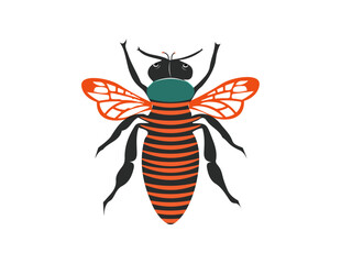 animal, beekeeping, black, graphic, design, honey, bee, bumblebee, illustration, garden, bug, honeycomb, honeybee, nature, natural, wildlife, vector, logo, insect, flying, apiary, floral, hive, fun, b