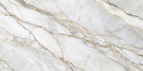 Naklejka premium White marble texture background with natural pattern