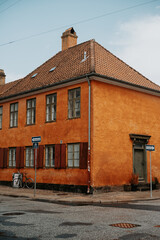 Les rues de la ville de Copenhague au Danemark 