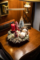 Beautiful Christmas gifts. Homemade alternative Christmas trees. Decor and decoration.