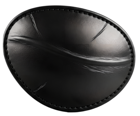 Pirate eyepatch on white