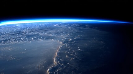Stunning highaltitude photograph captures Earths curvature and ozone layer