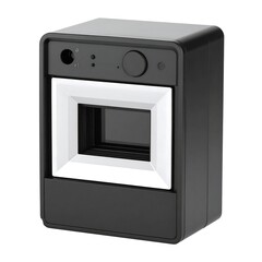 Fototapeta premium Black square device with white panel