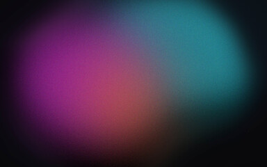 Abstract Background, Gradient Purple Gray Green Dark Background with Textures and Noise, Rough Texture, for Design Poster Background Media Design