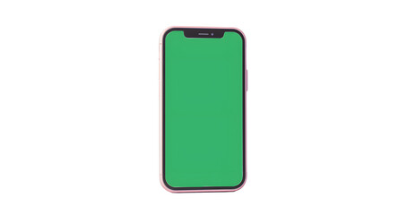 Cell Phone with Green Screen