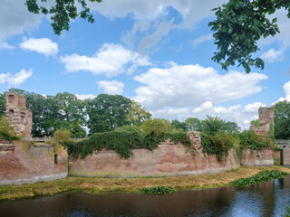 Ruin castle Batenburg, Gelderland province, The Netherlands