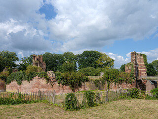 Ruin castle Batenburg, Gelderland province, The Netherlands