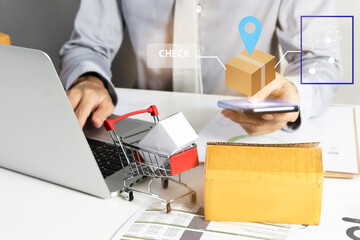 Using mobile phones to track the location of shipments, checking the transport of goods to the...