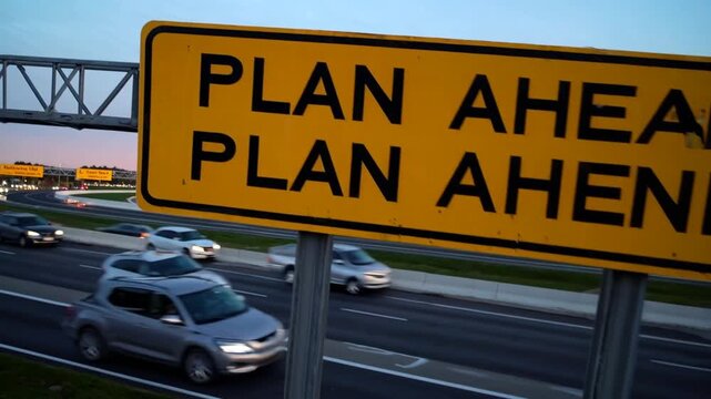 sign that says Plan Ahead, emphasizing the importance of planning and preparation for insurance and risk management