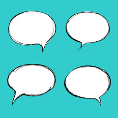Speech Bubble Icon Set