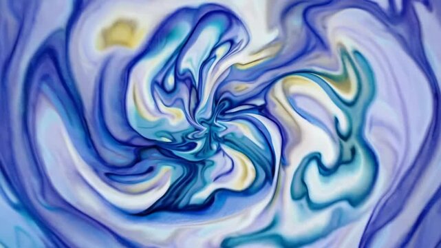 abstract watercolor painted background in soft pastel colors of blue, white, yellow, and beige