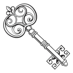 key to success vector