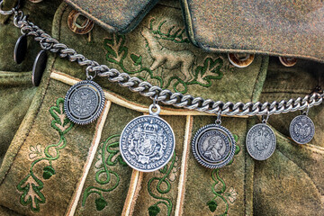 typical bavarian traditional clothing