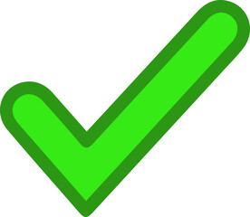 Green Check Mark Icon