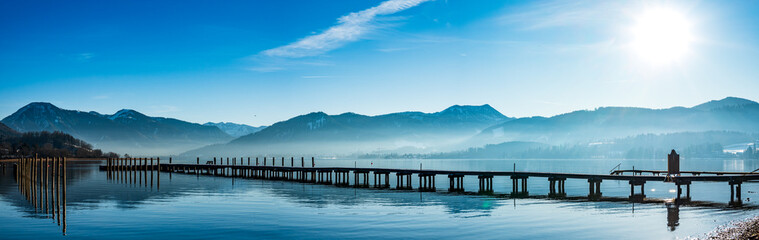 Obraz premium famous tegernsee lake - gmund - bavaria