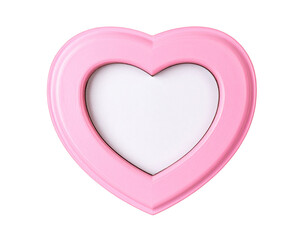 Firefly_peony flowers isolated on white - Firefly_Pink heart-shaped photo frame isolated on a transparent background; PNG (3)