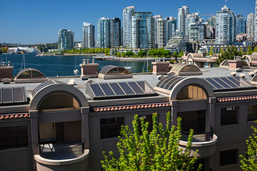 False Creek residential area, Downtown Vancouver, Canada.