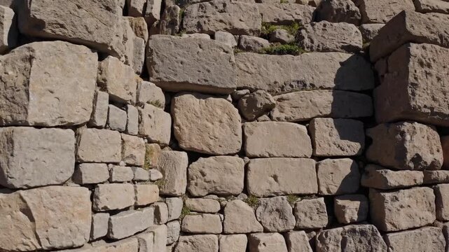 Historic Medieval Citadel and Fortified Structure Situated Atop Rocky Hill Summit