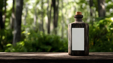 Liquor Product Packaging Bottle Mockup