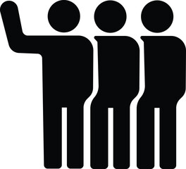 People flat icons set. Team of workers. User profile symbol. Group of people. Group of users collection. Persons symbol. Men women. Crowd of humans. Vector illustration !