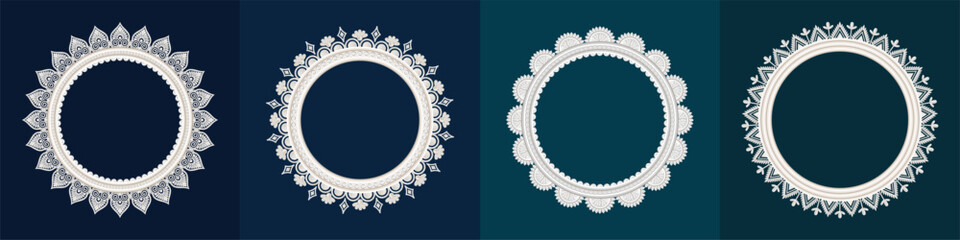 Durga Puja Offer Banner with Arch, Background Frame, and Decorative Border Featuring Goddess Durga, Happy Durga Puja Message, Sale, Discount Tags, and Promotion for Navratri, Ganesh Chaturthi	