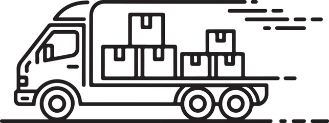 Bus stop sign vector icon for transport and traffic design