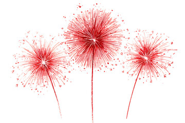 Artistic depiction of pink dandelion seeds, evoking lightness and fragility.