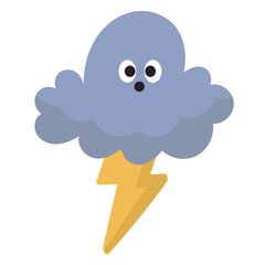 Storm cloud cute wheater
