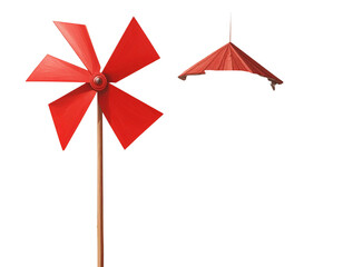 Firefly_peony flowers isolated on white - Firefly_Red pinwheel isolated on white background (2)