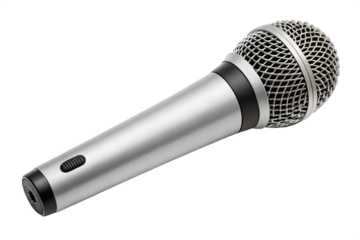 Microphone isolated on  white background