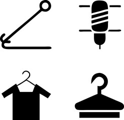 Discover essential icons for sewing, fashion, and crafting projects, simplifying your design process.