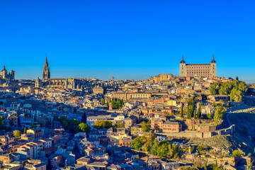 Vista de la ciudad de Toledo en España