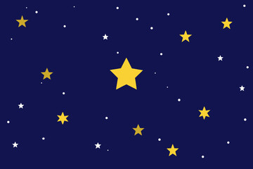 night sky with stars