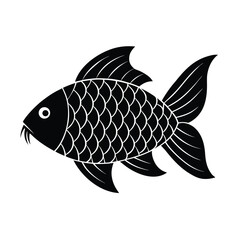 Shiny metallic gold fish scales texture