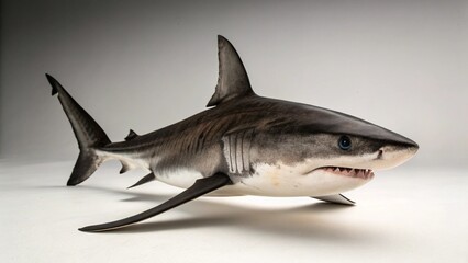 Obraz premium Kitefin Shark on studio background