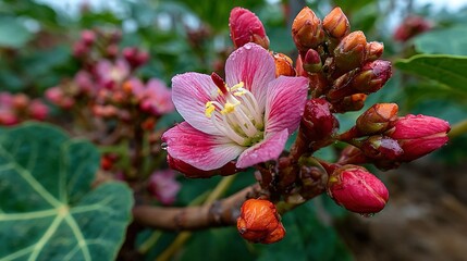 Jatropha plantations grow hardy oilseed shrubs for biodiesel production on marginal lands, enhancing rural livelihoods and reducing deforestation.