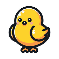 Obraz premium chick illustration design