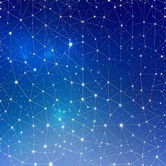 abstract background with stars