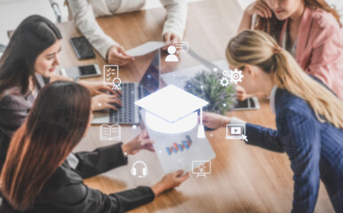 Cloud computing, cloud strategy, and cloud technology transforming digital infrastructure with scalable services, secure data storage, and cloud-based digital business solutions. Spline