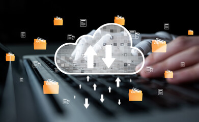 AI artificial intelligence optimizes cloud infrastructure with virtual assistants and intelligent...