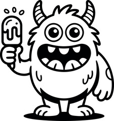 Friendly robot character waving hello.