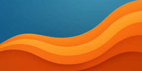 Abstract vector illustration with colorful wave lines and curve pattern background for a creative banner design