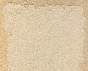 Surface of an old yellow paper or cardboard, background, texture. Backdrop of yellowed, aged, worn,...