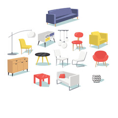 Different Furniture for home and office icons Best File for downloads